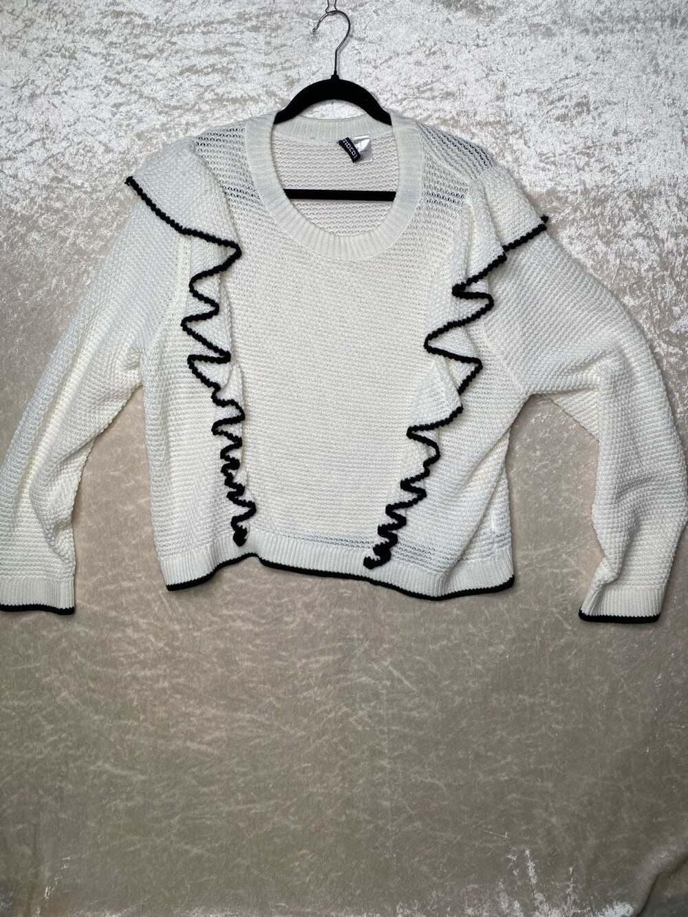 Divided H&M Ruffle Sweater